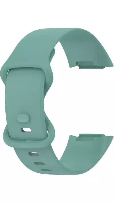 Bracelet silicone Fitbit Charge 5 / 6 - Taille L - Vert - Fitbit Charge 5 / 6