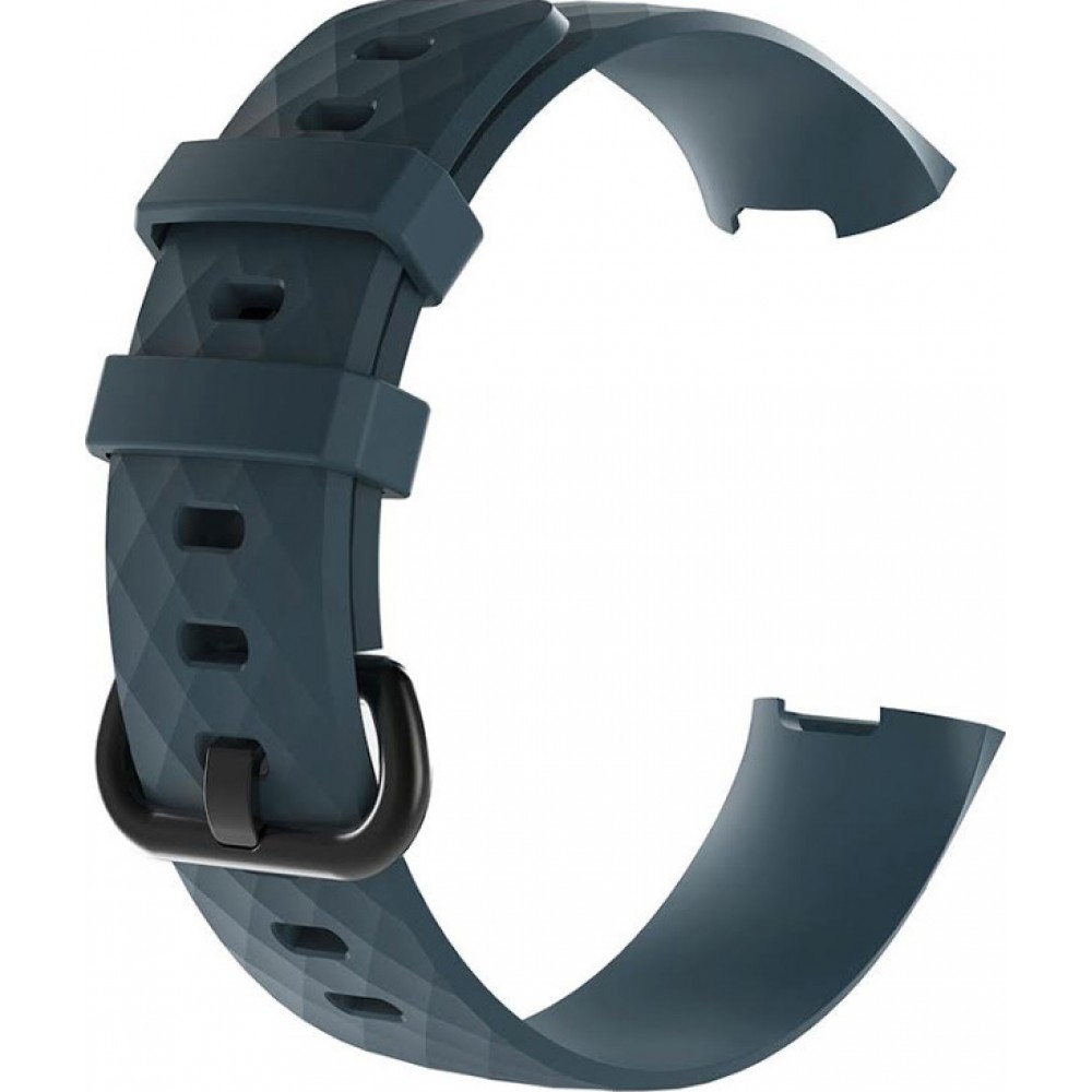 Bracelet sportif en silicone - Taille L - Océan - Fitbit Charge 3 / 4