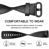 Bracelet sportif en silicone - Taille L - Océan - Fitbit Charge 3 / 4