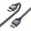 Wozinsky HDMI 2.1 Kabel 8K 60 Hz 48 Gbps / 4K 120 Hz / 2K 144 Hz (1 m) - Silber