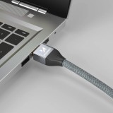 Wozinsky HDMI 2.1 Kabel 8K 60 Hz 48 Gbps / 4K 120 Hz / 2K 144 Hz (1 m) - Silber