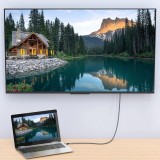 Wozinsky HDMI 2.1 Kabel 8K 60 Hz 48 Gbps / 4K 120 Hz / 2K 144 Hz (1 m) - Silber