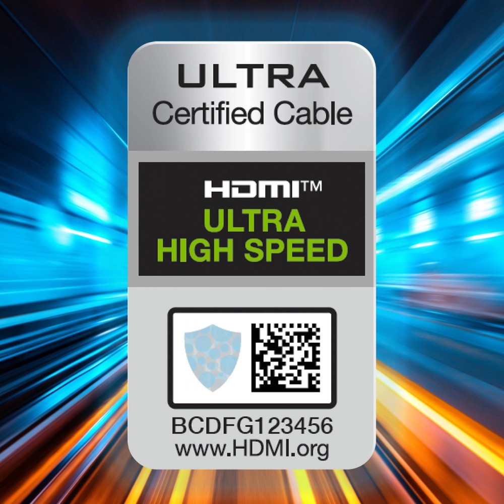 HDMI 2.1 Kabel 8K 60 Hz 48 Gbps / 4K 120 Hz / 2K 144 Hz (3 m) Wozinsky - Silber