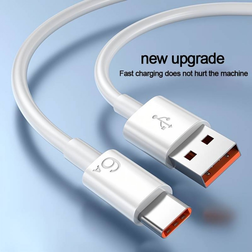 Câble de recharge ultra long USB-A vers USB-C 10 mètres - Blanc