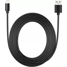 Câble iPhone (3 m) Lightning vers USB-A - PhoneLook - Noir