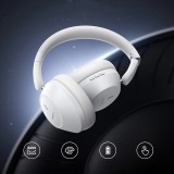 Casque Bluetooth 5.3 Sans Fil Baseus Bass 30 Max On-Ear - Son Basse Profonde - Blanc