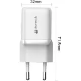 Starkes Ladegerät Nano 30W USB-A und USB-C mit Power Delivery PhoneLook - Weiss