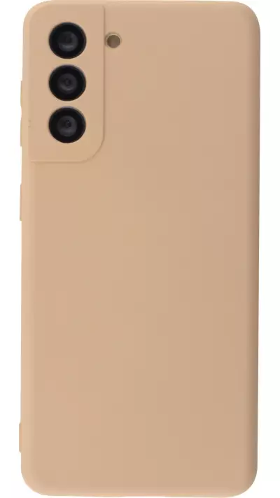Coque Samsung Galaxy S21 5G - Soft Touch rose pâle