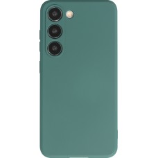 Coque Samsung Galaxy S24+ - Gel soft touch - Vert foncé