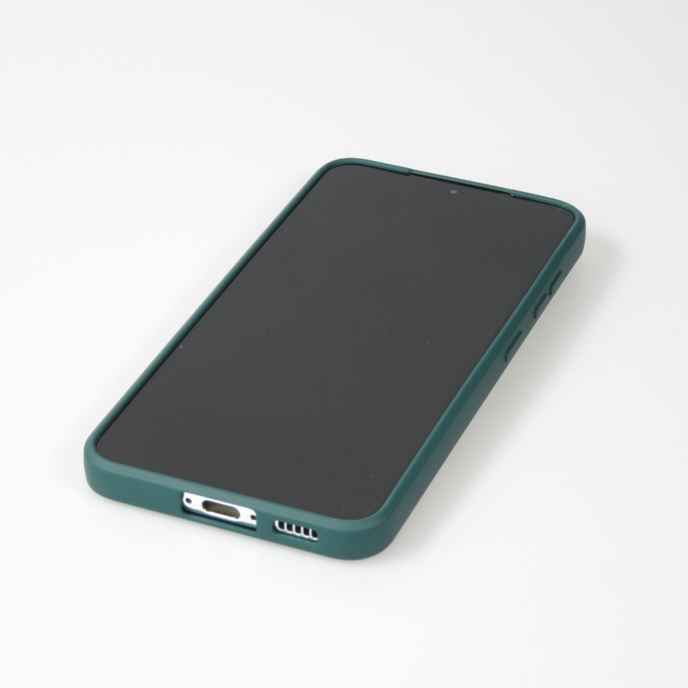 Coque Samsung Galaxy S24+ - Gel soft touch - Vert foncé