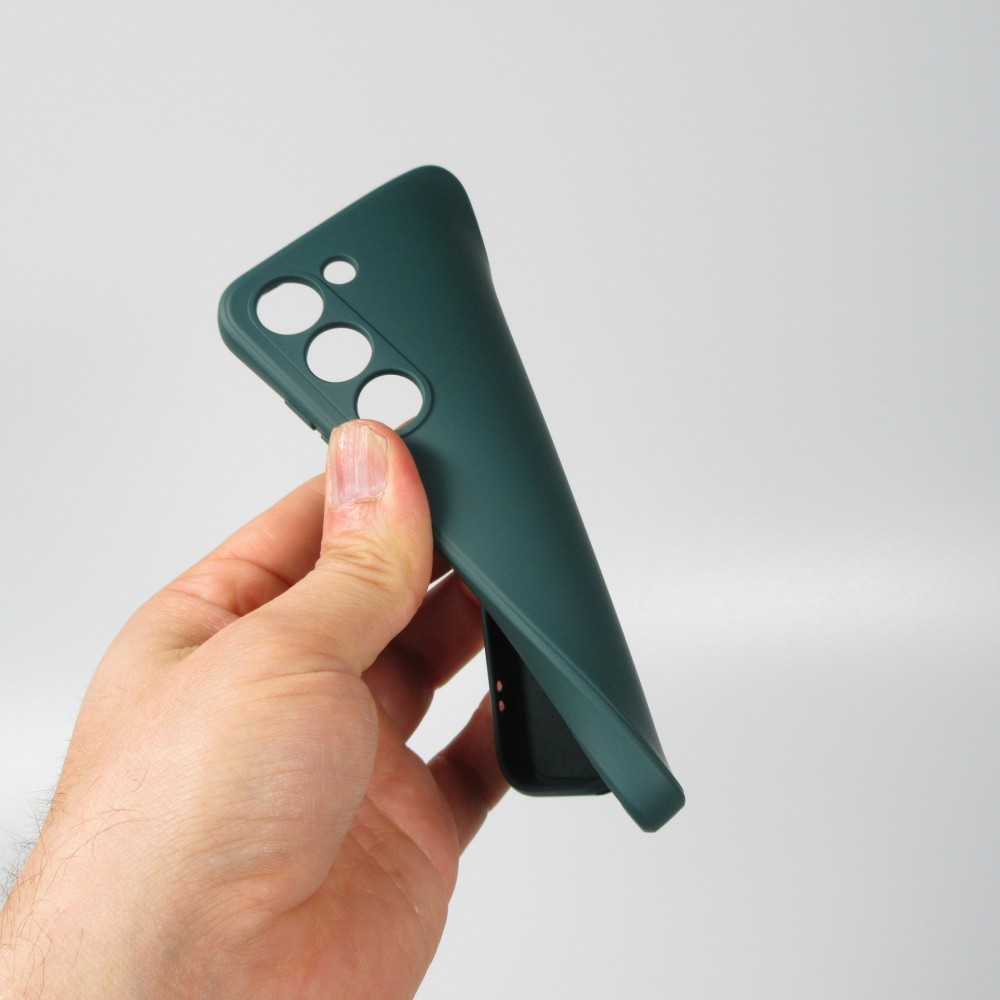 Coque Samsung Galaxy S24+ - Gel soft touch - Vert foncé