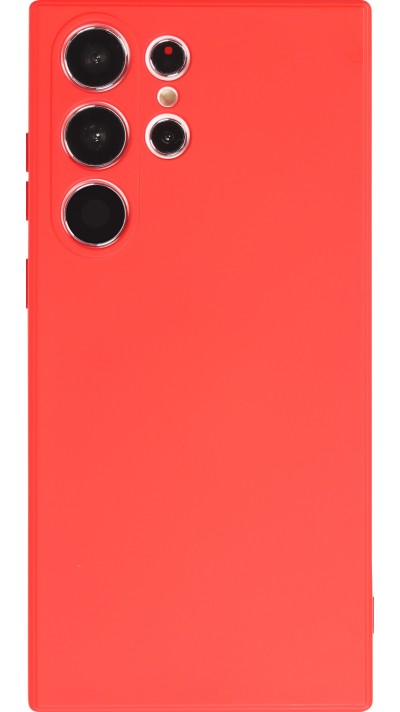 Coque Samsung Galaxy S25 Ultra - Gel soft touch - Rouge