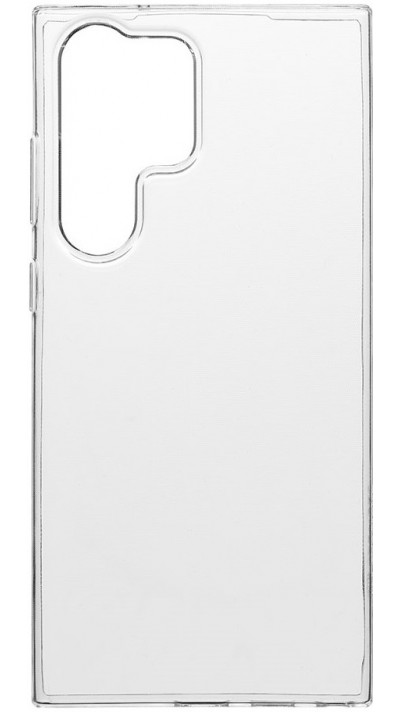Coque Samsung Galaxy S24 Ultra - Gel transparent silicone flexible - Transparent