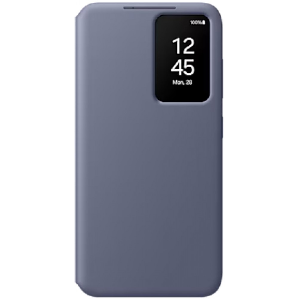 Coque Samsung Galaxy S24+ - Smart View Wallet Case - Violet