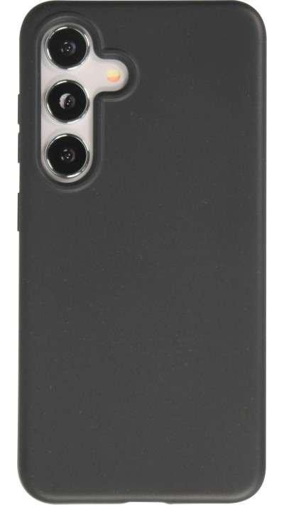 Coque Samsung Galaxy S25+ - Bio Eco-Friendly biodégradable écologique nature - Noir