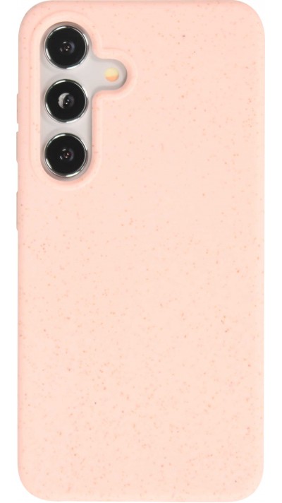 Coque Samsung Galaxy S25+ - Bio Eco-Friendly biodégradable écologique nature - Rose
