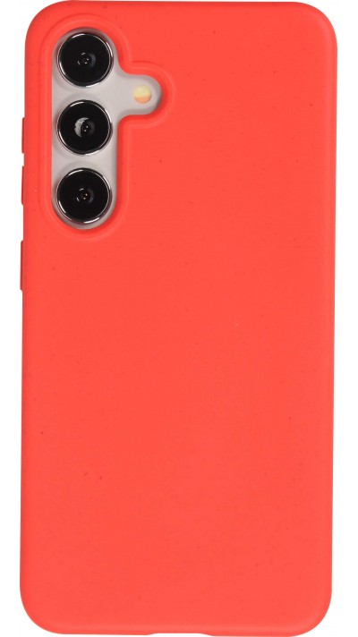 Coque Samsung Galaxy S24+ - Bio Eco-Friendly biodégradable écologique nature - Rouge