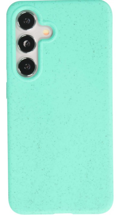 Coque Samsung Galaxy S25+ - Bio Eco-Friendly biodégradable écologique nature - Turquoise