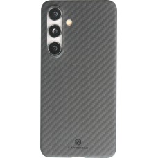 Samsung Galaxy S24 Case Hülle - Carbomile Schutzcase aus echtem Aramid Carbonfaser - Schwarz