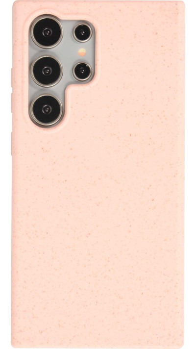 Coque Samsung Galaxy S24 Ultra - Bio Eco-Friendly biodégradable écologique nature - Rose