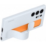 Coque Samsung Galaxy S24 Ultra - Samsung Standing Grip Cover avec support intégré et design ergonomique - Bleu clair