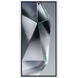 Coque Samsung Galaxy S24 Ultra - Samsung Standing Grip Cover avec support intégré et design ergonomique - Bleu clair