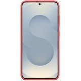 Galaxy S25 Case H&uuml;lle - Samsung Original Silikon - Rot