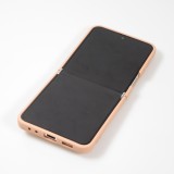 Coque Samsung Galaxy Z Flip5 - Soft Touch avec anneau - Rose