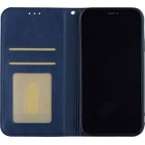 Coque iPhone 17e / 16e - Flip Géometrique - Bleu