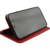 Coque iPhone 17e / 16e - Flip Géometrique - Rouge