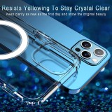 Coque Samsung Galaxy S24+ - Gel transparent compatible MagSafe silicone TPU Super Clear
