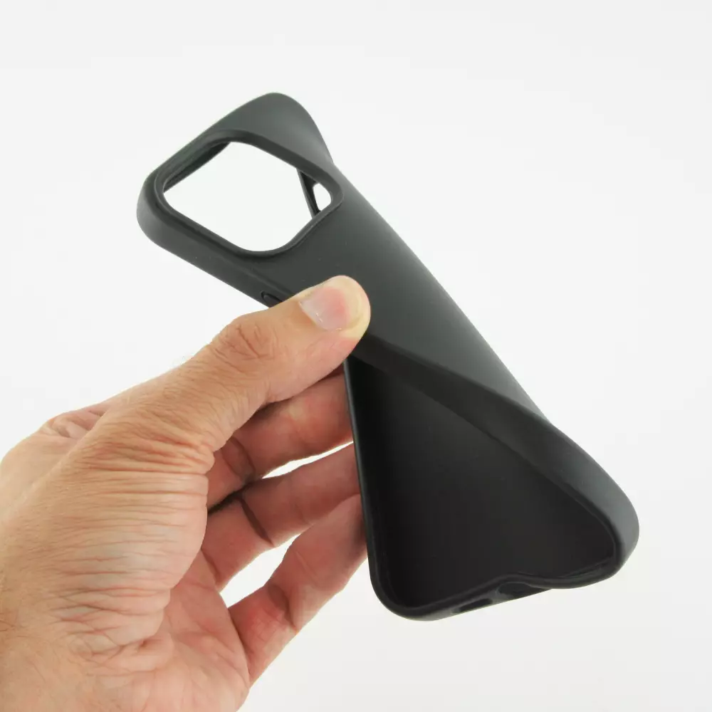 Coque Samsung Galaxy S24+ - Bio Eco-Friendly biodégradable écologique nature - Noir