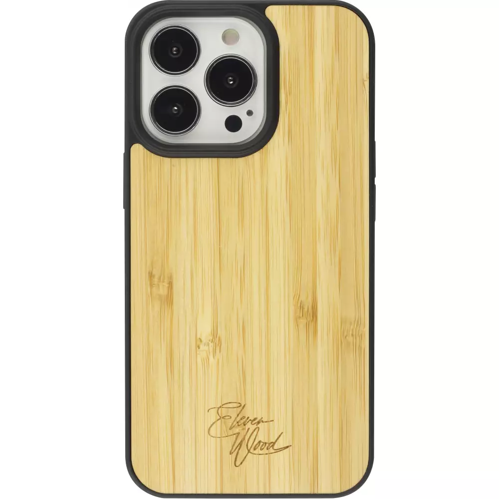 Coque iPhone 13 Pro - Eleven Wood Bamboo