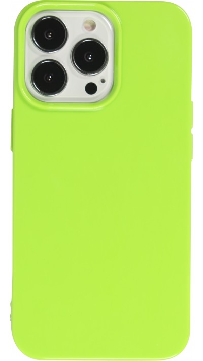 Coque iPhone 14 Pro Max - Gel - Vert