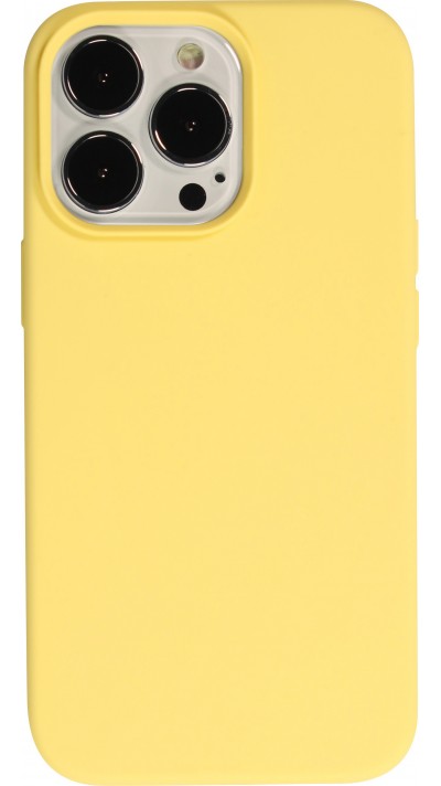 Coque iPhone 13 Pro Max - Soft Touch - Jaune