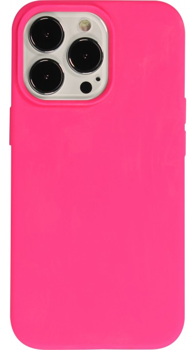 Coque iPhone 13 Pro Max - Soft Touch - Rose foncé