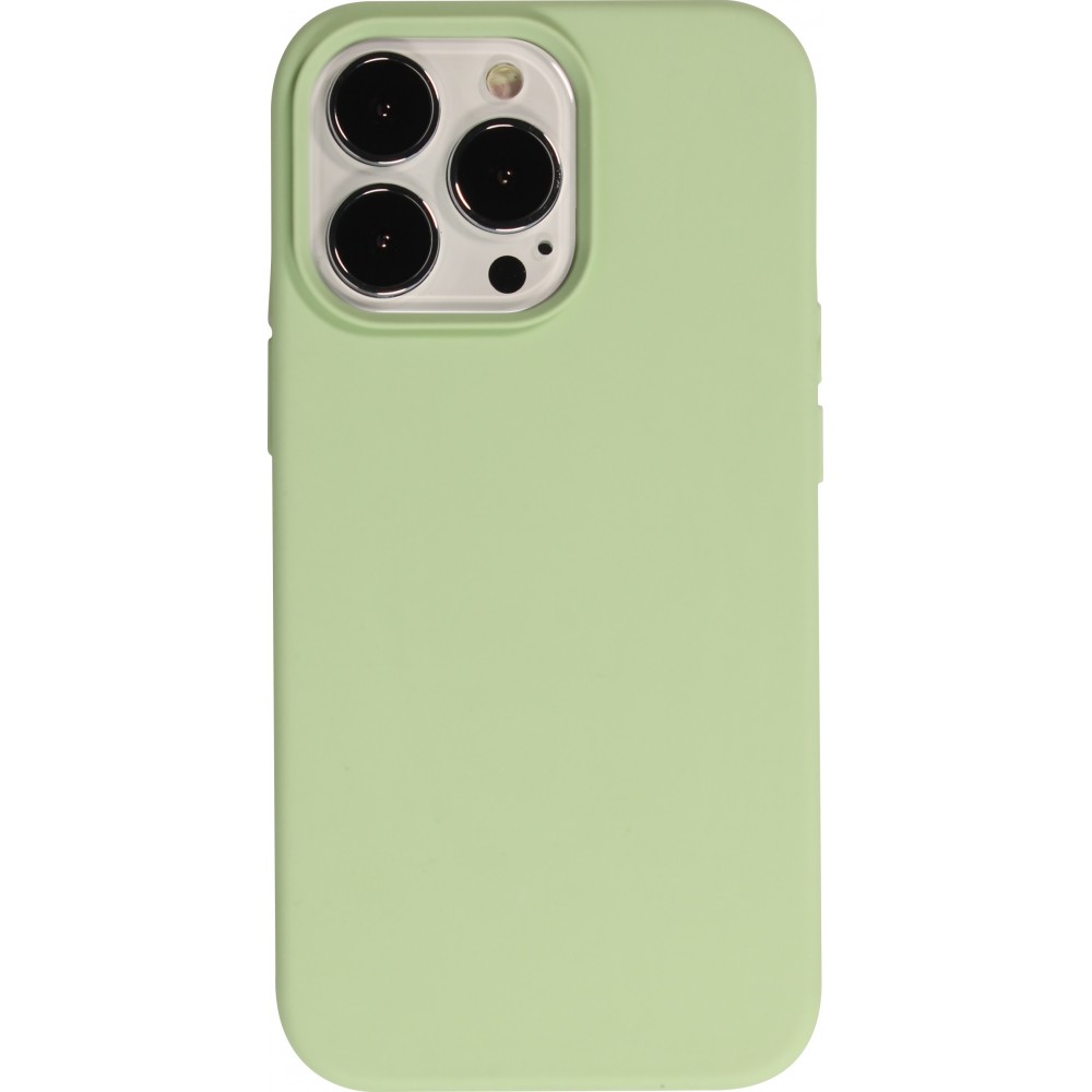 iPhone 15 Pro Case Hülle - Soft Touch - Hellgrün
