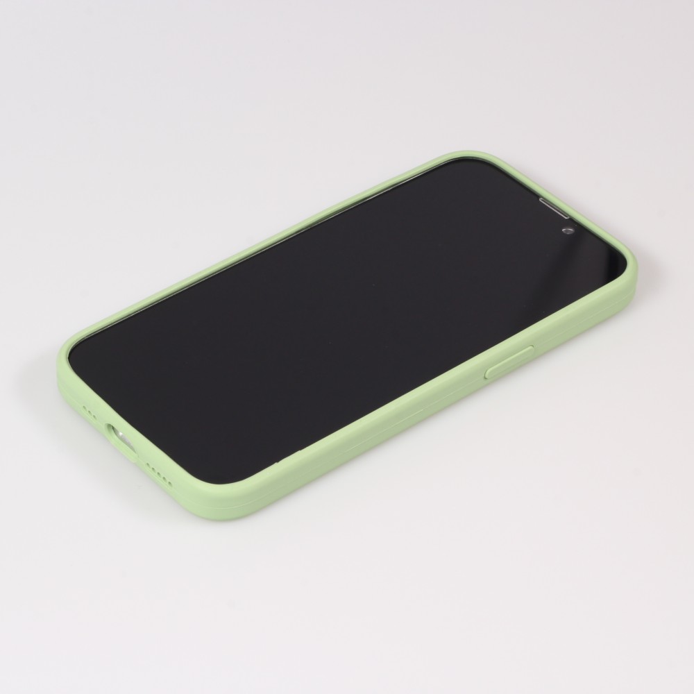iPhone 15 Pro Case Hülle - Soft Touch - Hellgrün