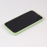 iPhone 15 Pro Case Hülle - Soft Touch - Hellgrün
