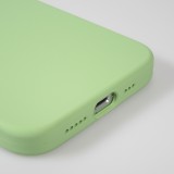 iPhone 15 Pro Case Hülle - Soft Touch - Hellgrün