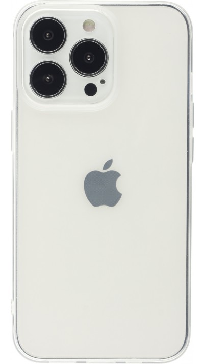 iPhone 16 Pro Max Case Hülle - Ultra-thin Gummi Transparent 0.8 mm Gel-Silikon Superdünn und flexibel