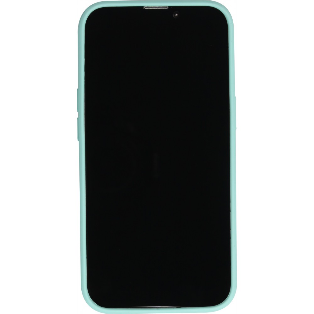 Coque iPhone 13 mini - Soft Touch - Turquoise