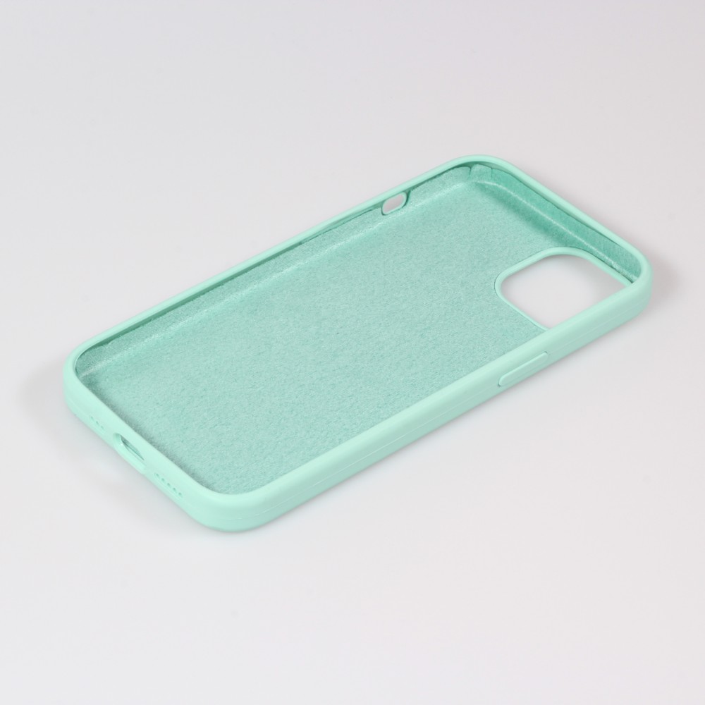 Coque iPhone 13 mini - Soft Touch - Turquoise