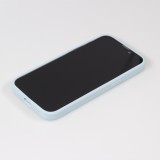 Hülle iPhone 15 - Soft Touch - Hellblau