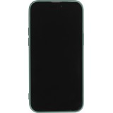 iPhone 14 Pro Case Hülle - Soft Touch mit Ring - Dunkelgrün