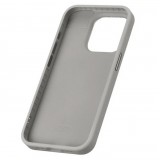 Coque iPhone 15 Pro - E-Ink Display DIY avec technologie NFC pour photo personnalis&eacute;e - Gris