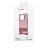 Coque iPhone 15 Pro - Ideal of Sweden miroir ruby pink silicone rigide - Rose