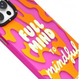 Coque iPhone 15 Pro - Youngkit @LisadotDesign Positive Quotes Case Let the Devil know
