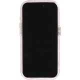 Coque iPhone 15 - Silicone Miroir Motivational - Argent