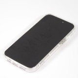 Coque iPhone 15 - Silicone Miroir Motivational - Argent